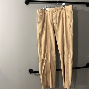Men’s banana republic straight press chino size 34. Tan